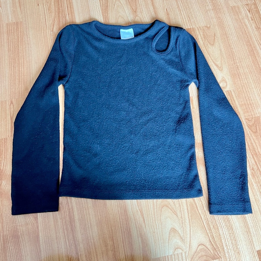 Zara little girl long sleeve top